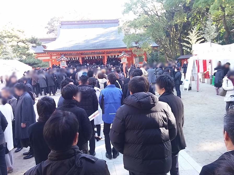 2019年　住吉神社新年参拝